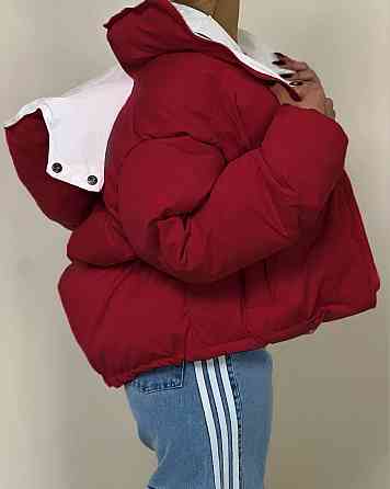 Жіноча стильна повсякденна куртка плащівка еммі Бургунді, 42/44 Одеса