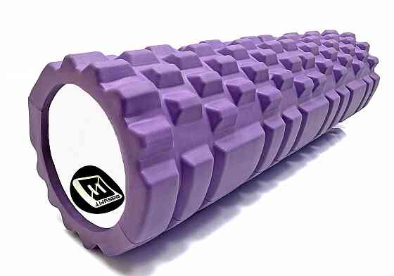 EasyFit Масажний ролик EasyFit Grid Roller 45 см v.2.1 Фіолетовий Київ