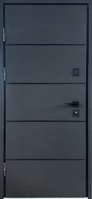 Двери уличные Redfort, модель Стрит Грей Люкс (Металл/МДФ) , комплектация Комфорт (3 контура) 960 Киев - изображение 1