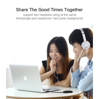 Звуковая плата Ugreen CM129 black (40964) Винница - изображение 9