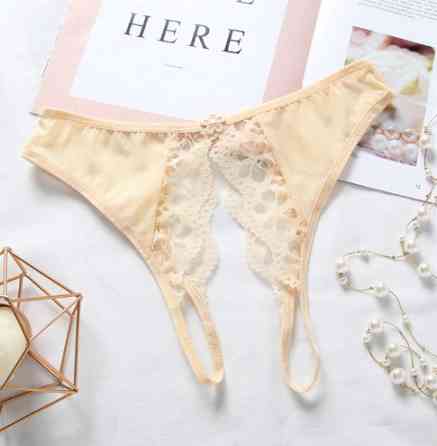 Трусики з доступом універсальний бежевий Київ