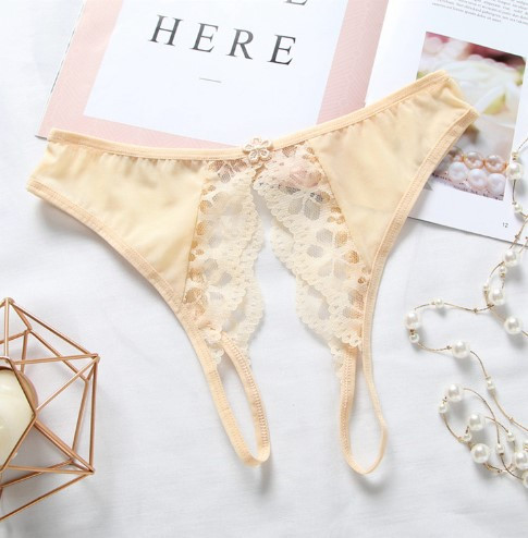 Трусики з доступом універсальний бежевий Київ - фото 1