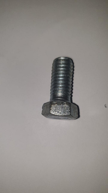 Болт 10х20 Оцинкованный Голова под ключ 14 Болт нержавеющий Болт с шестигранной головкой Шестигранный болт Белая Церковь - изображение 1