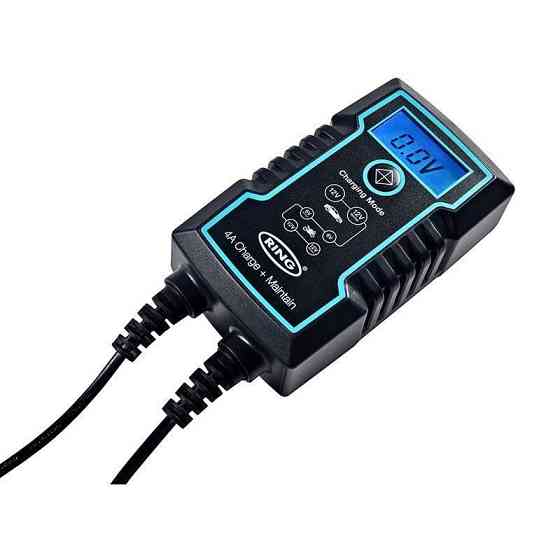 Інтелектуальний зарядний пристрій для акумуляторів RING RESC804 6/12V 4A Харків