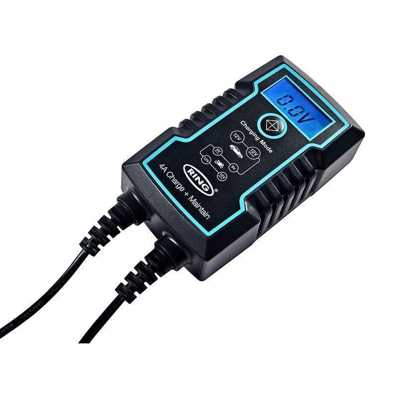 Інтелектуальний зарядний пристрій для акумуляторів RING RESC804 6/12V 4A Харків - фото 5