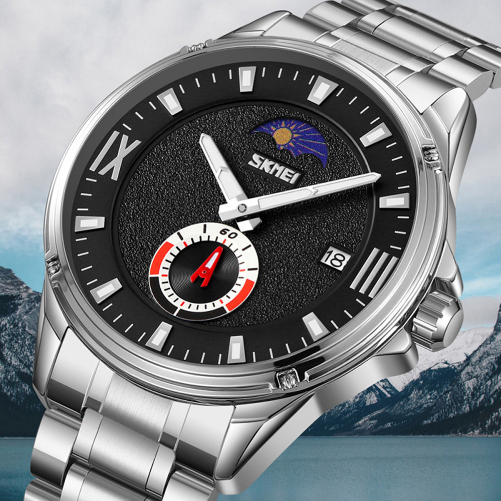 Skmei 9326SIBK Silver-Black SBR Киев - изображение 4