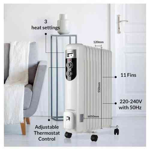 Радіатор масляний OLSEN & SMITH OR-01 DRO128M 2,5 кВт Одесса