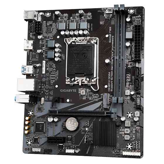 Материнська плата Gigabyte H610M K DDR4 Socket 1700 ( Для настільного ПК ) Харків