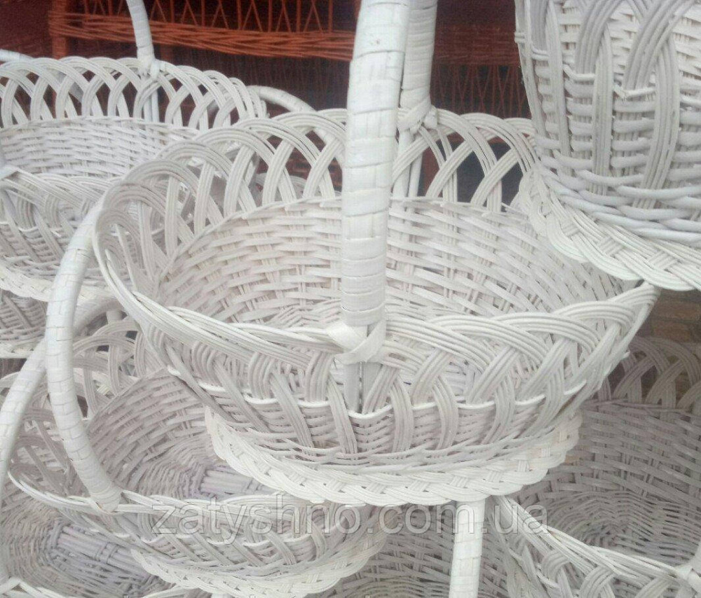 Корзина плетеная подарочная  | корзина плетеная пасхальная | корзина Киев - изображение 1