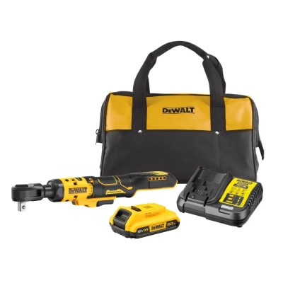 Гайковерт DeWALT кутовий - тріскачка, 18V XR Li-lon 2Ah, 95 Нм, сумка (DCF512D1) Вінниця - фото 1