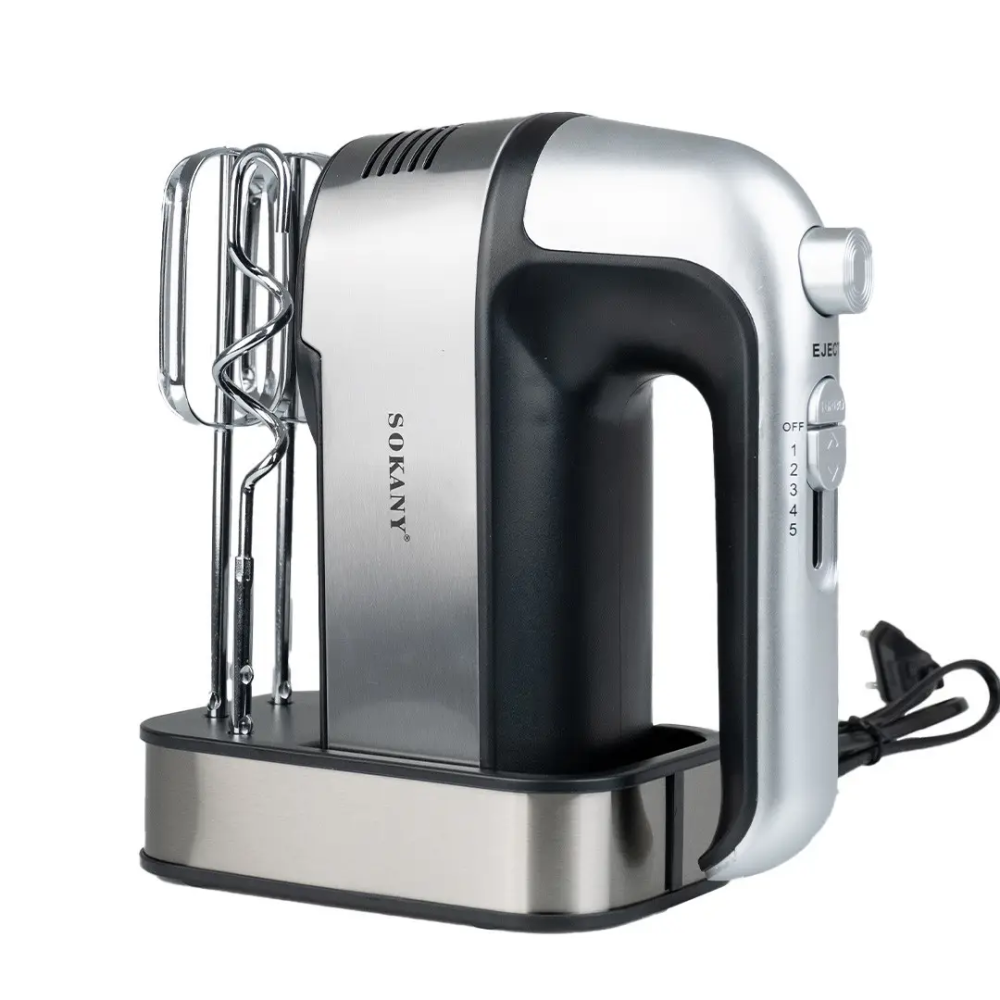 Миксер ручной Sokany 350 Вт 5 скоростей   2 насадки SK-6627 Киев - изображение 2