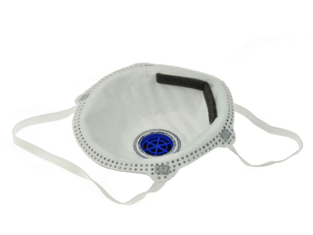 Респіратор з клапаном і вугільним фільтром "GeKo" класу захисту FFP2 Київ - фото 2