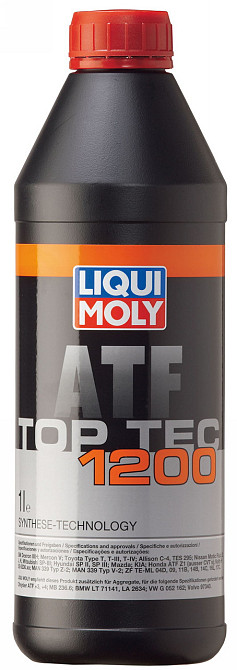 LIQUI MOLY 3681 Top Tec ATF 1200 — Трансмиссионная жидкость для автоматических коробок передач | Максимальная эффективность и долг Ковель - изображение 1