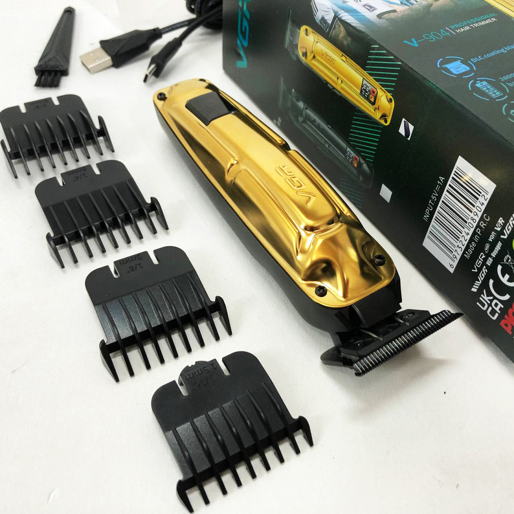 Машинка для точної стрижки бороди і волосся VGR V-904, Тример з регульованою довжиною VK-63 Львів - фото 1