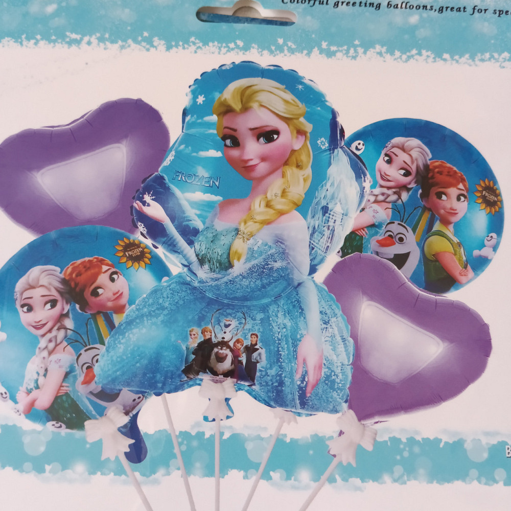 Набор воздушных шаров Эльза и Анна (5 предметов) Киев - изображение 2