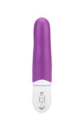 Стильний компактний вібратор AMOR BIG VIBRATOR REAL BIG Violet (Застосунок НЕ Функціонує!) Sex Aura Київ