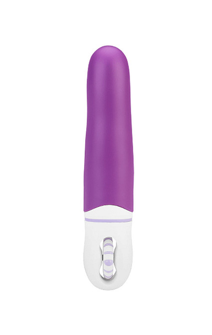 Стильний компактний вібратор AMOR BIG VIBRATOR REAL BIG Violet (Застосунок НЕ Функціонує!) Sex Aura Київ - фото 1