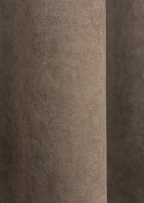 Комплект коротких штор VR-Textil Мікровелюр SPARTA № 1036ш Мокко 130х170 см 2 шт (35-0150) Київ - фото 5