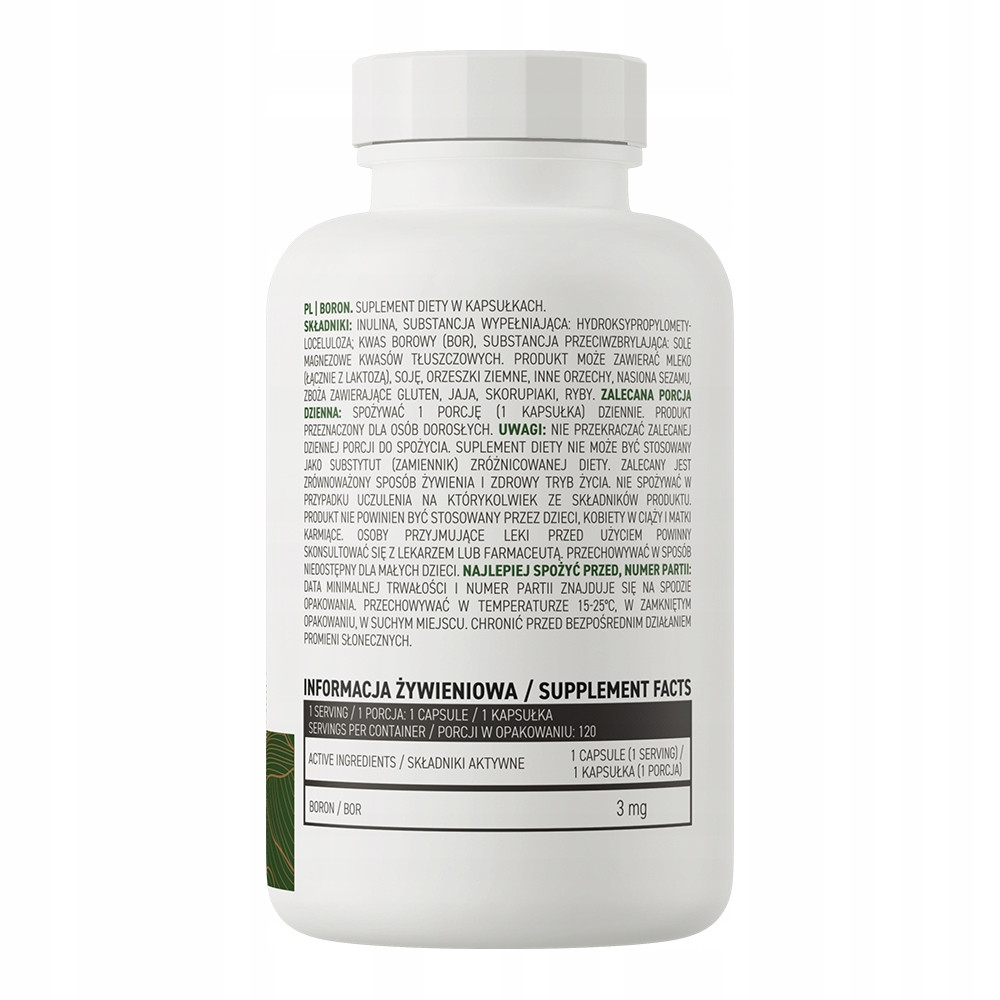 Бор Ostrovit Boron 3 mg 120 caps Луцьк - фото 2