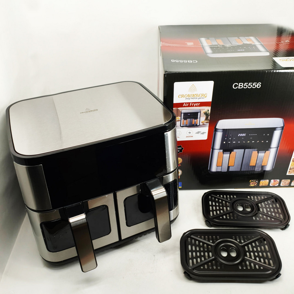 Аэрогриль-фритюрница с сенсорным дисплеем, Аэрогриль без жира, Аэрофритюрница для готовки UH-15 Львов - изображение 2