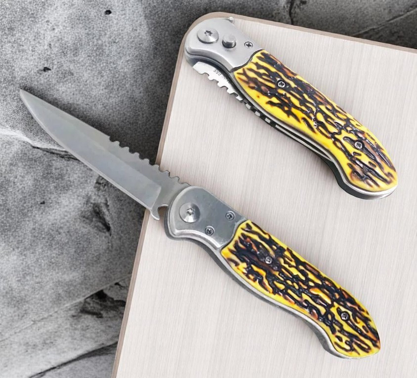 Ніж викидний 1593 Дніпро - фото 1