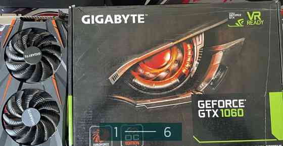 Відеокарта Gigabyte GTX 1060 6Gb. Київ
