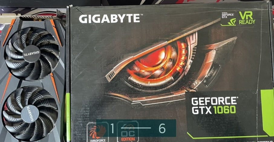 Відеокарта Gigabyte GTX 1060 6Gb. Київ - фото 6