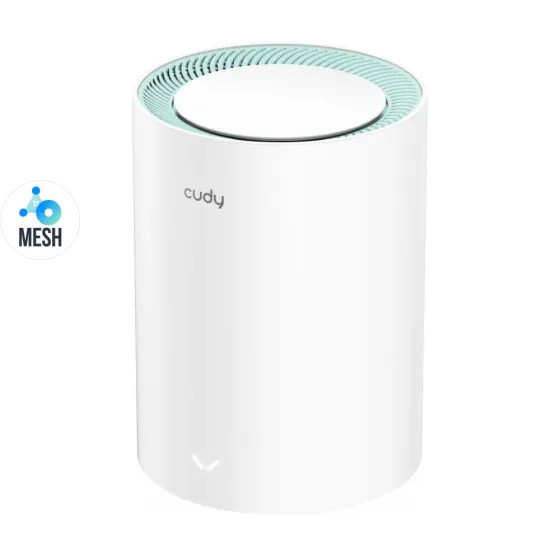 Маршрутизатор WiFi Mesh-система WiFi 5 Cudy M1300 (1-Pack) дводіапазонний гігабітний AC1200 (73-00517) Київ