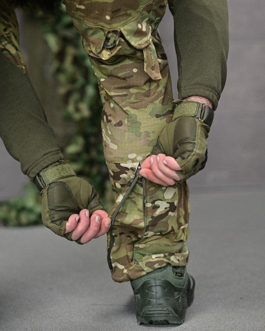 Штурмовые тактические штаны tomahawk tactical мультикам  ВТ6740 Одесса - изображение 7