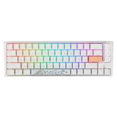 Клавиатура Ducky One 3 SF Cherry MX Red RGB UA USB White (DKON2167ST-RUAPXPWWWSC1) Винница