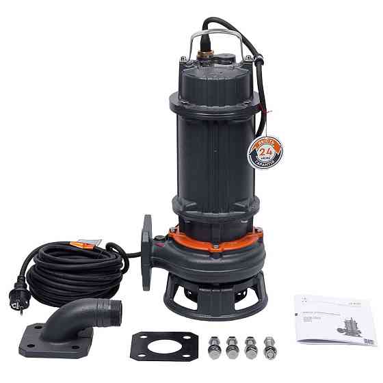 Насос каналізаційний 1.5кВт Hmax 22м Qmax 417л/хв LEO 3.0 50WQD8-20-1.5F (773813) Рівне