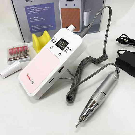 Фрезер аппарат машинка для маникюра Nail Drill YT-928 белый, Машинка для EN-326 маникюра домашняя Киев