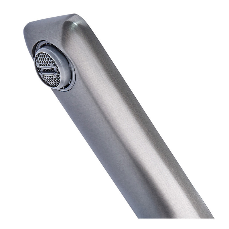 Смеситель для умывальника Haiba Alex 001 Long Графит (HB3993) Харьков - изображение 2