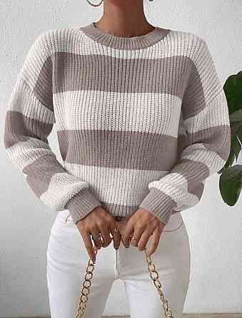 Жіночий повсякденний базовий светр ALaкрил/вовна біло-бежевий Одеса