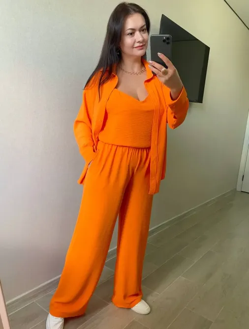 Костюм Трійка — сорочка, майка та штани, які легко носити разом або окремо. Одеса - фото 1