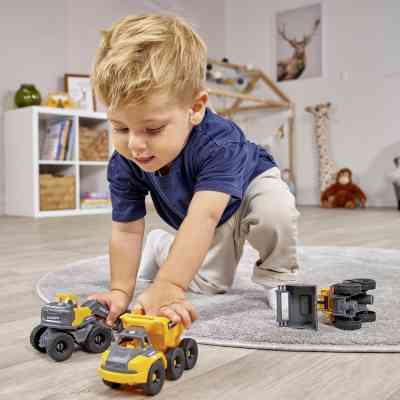 Спецтехника Dickie Toys Вольво. Автоконструктор, 3 машины (3722015) Винница