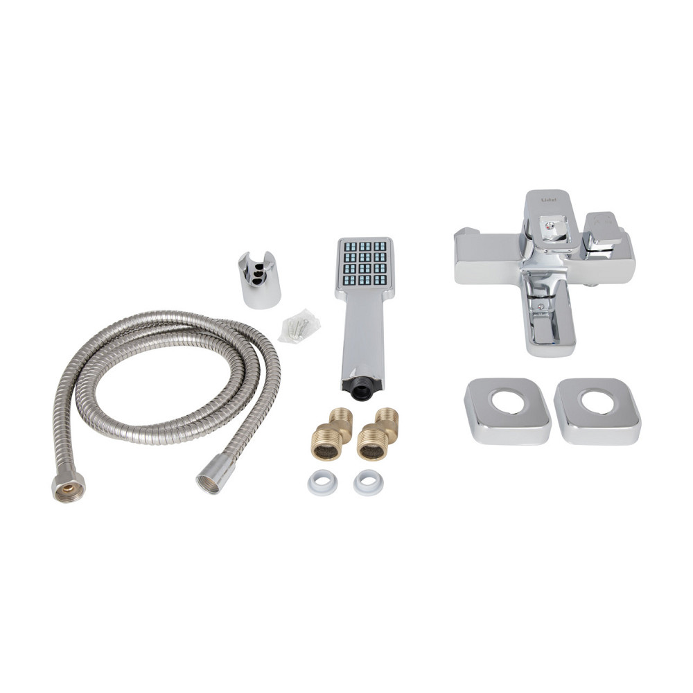 Змішувач для ванни Lidz Wawel 006 (з душовим гарнітуром) (k35) LDWAW006CRM45388 Chrome Київ - фото 11