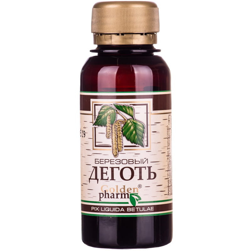 Дьоготь березовий Голден-Фарм 80 мл Луцьк - фото 1