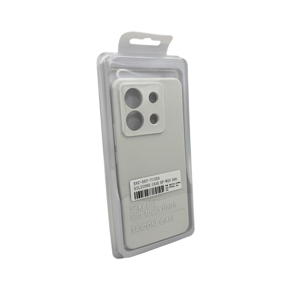 Чохол Cosmic Silicone для Xiaomi Redmi Note 13 Pro/POCO X6 Білий Київ - фото 1