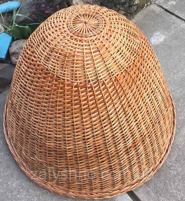 Люстра плетеная большая | люстры плетеные конус  | торшеры абажуры бра большая Киев - изображение 7