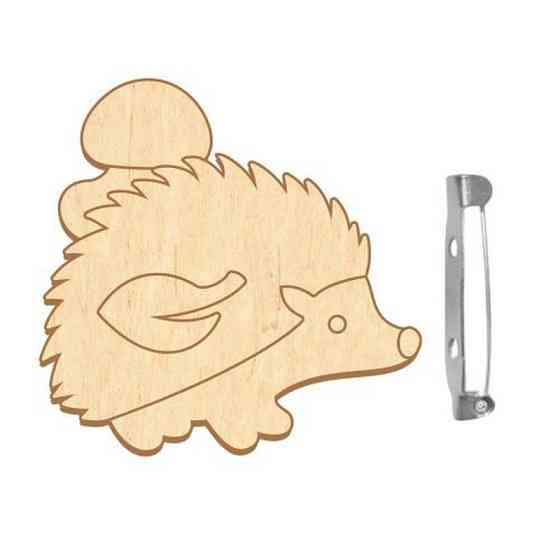 Заготовка броши для раскрашивания 