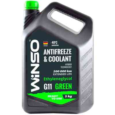 Антифриз WINSO WINSO GREEN G11 green 5kg (880950) Вінниця