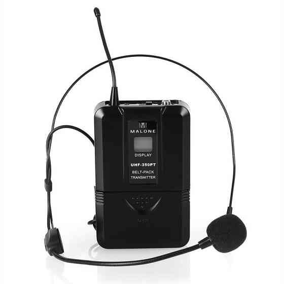 UHF-450 Duo3 2-канальний комплект бездротових мікрофонів UHF 1 портативний/1 головний мікрофон (Німеччина, Рівне