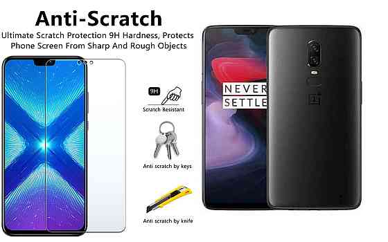 Защитное стекло NeoGlass для OnePlus 6, OnePlus 6T – ультрапрозрачное и устойчивое Киев
