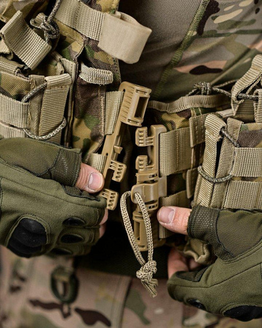 Тактична плитоноска з двома точками швидкого скидання Мультикам Asdag мультикам ОЛ2725 Одеса - фото 8