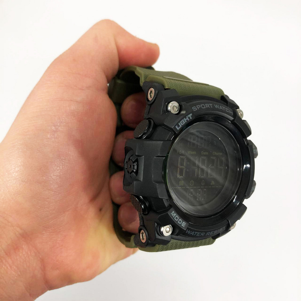 Часы мужские спортивные SKMEI, Армейские часы противоударное Водонепроницаемые мужские HR-83 Львов - изображение 4