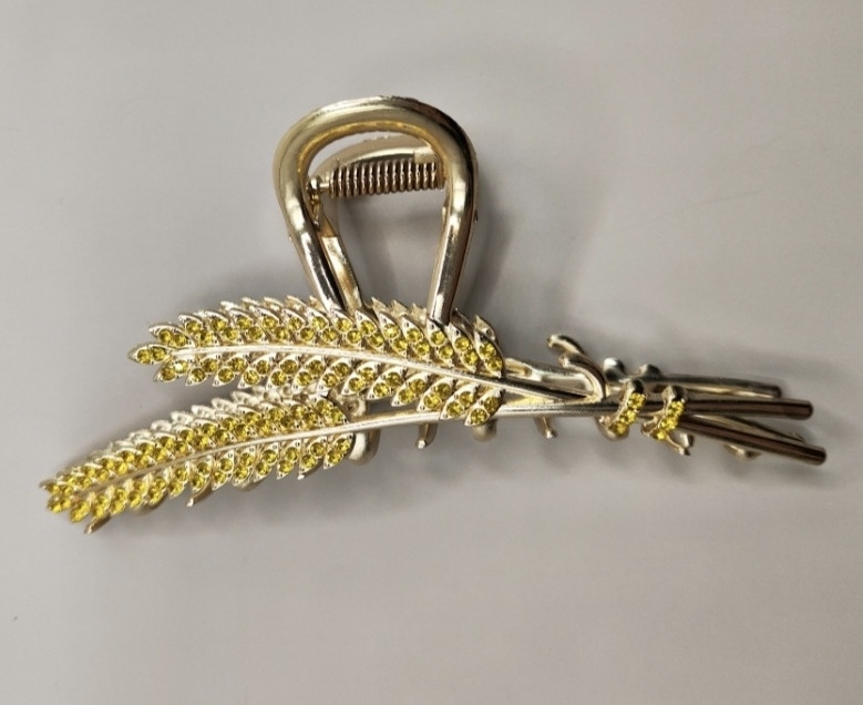 Заколка-крабік "Колоски" Сміла - фото 5