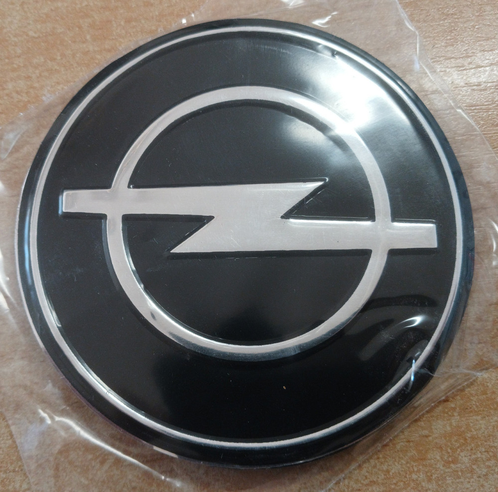 Наклейки на диски/ковпаки Opel 90мм 4шт чорний Київ - фото 1