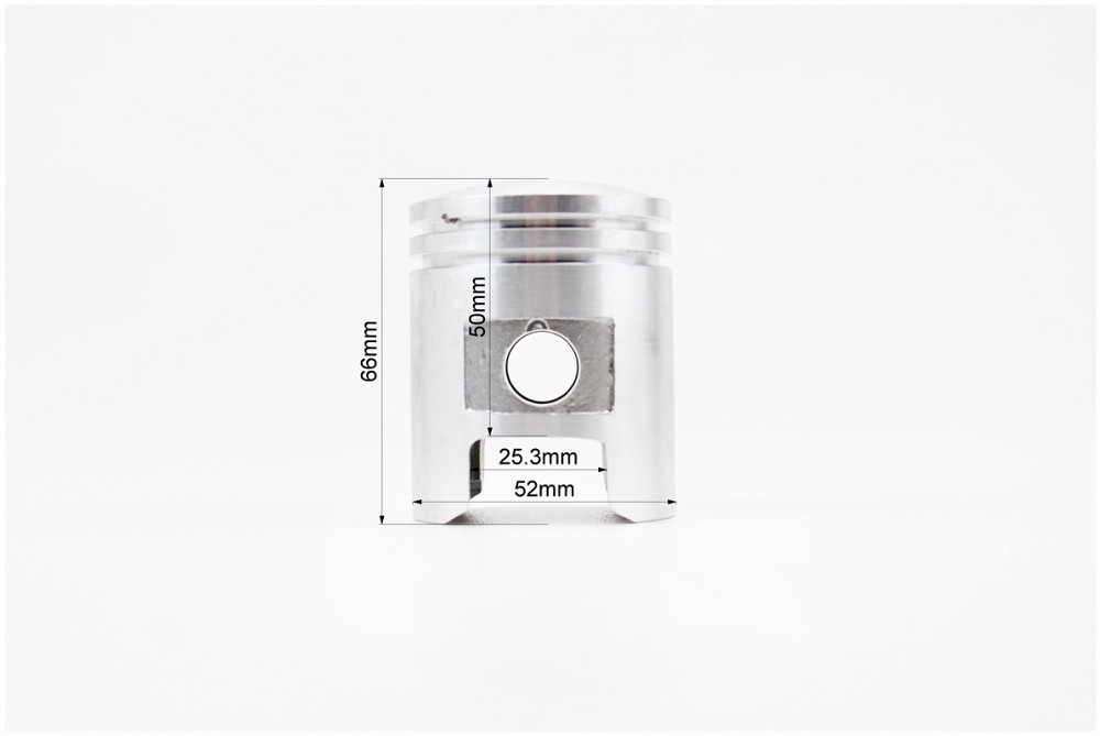 Циліндр к-кт (ЦПГ) 125cc-52mm Киев - изображение 6