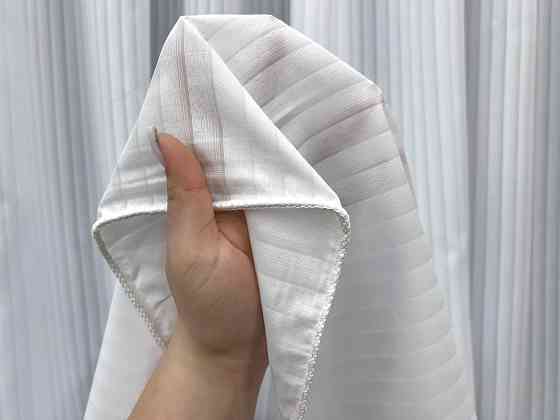 Тюль VR-Textil 1966т Жакард щільний Білий Softline 350х270 см (49-362) Київ